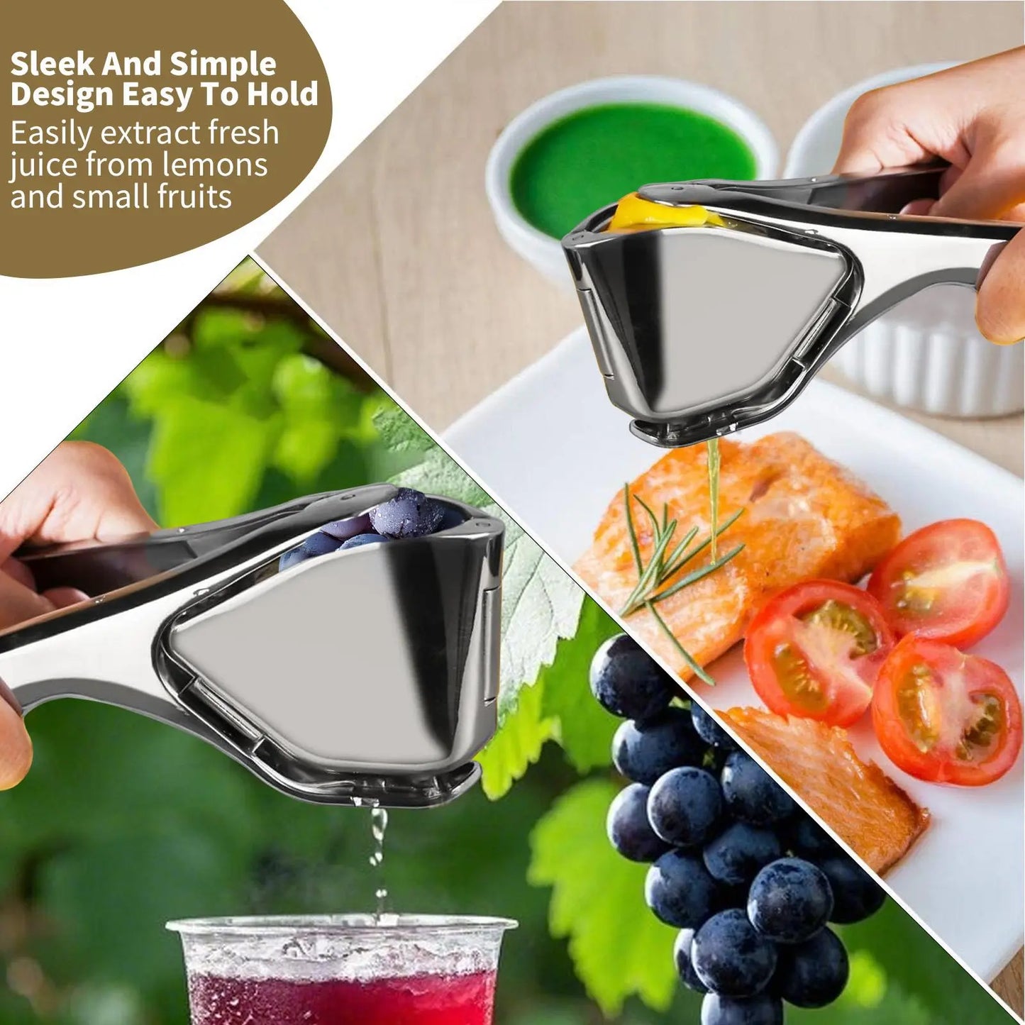 Stainless Steel Lemon Juice Squeezer