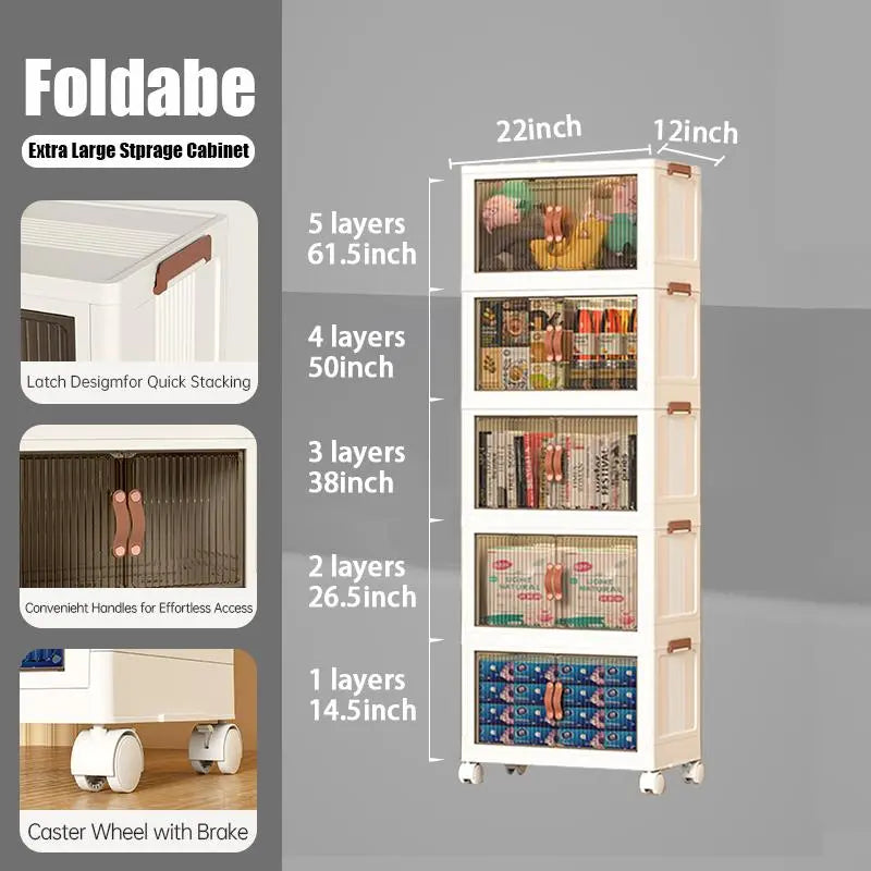 Foldable Storage Bins 128QT