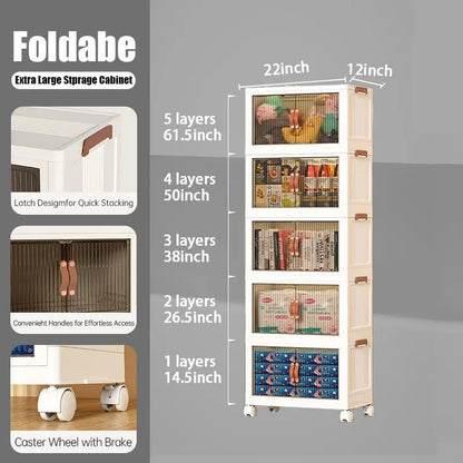 Foldable Storage Bins 128QT