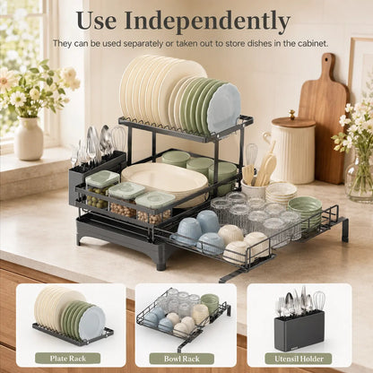 Foldable Over Sink DishDrying Rack