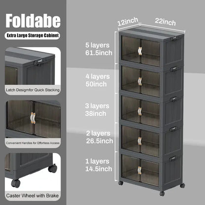 Foldable Storage Bins 128QT