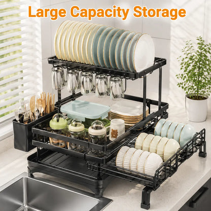 Foldable Over Sink DishDrying Rack