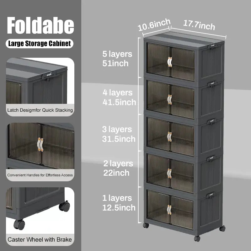Foldable Storage Bins 128QT