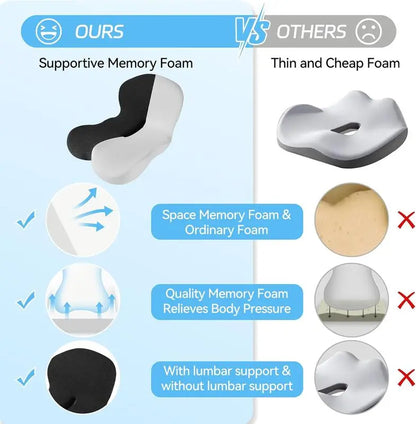 Non-Slip Memory FoamSeat