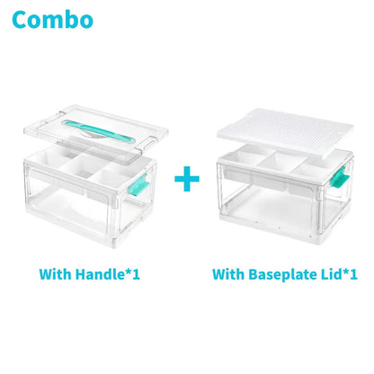 24QT Clear Craft Storage Bin