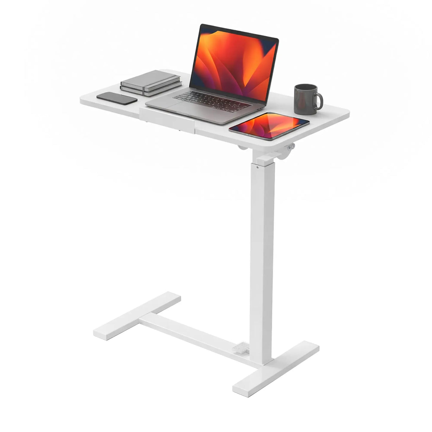 Mobile Standing Stand Up RollingLaptop PC Desks