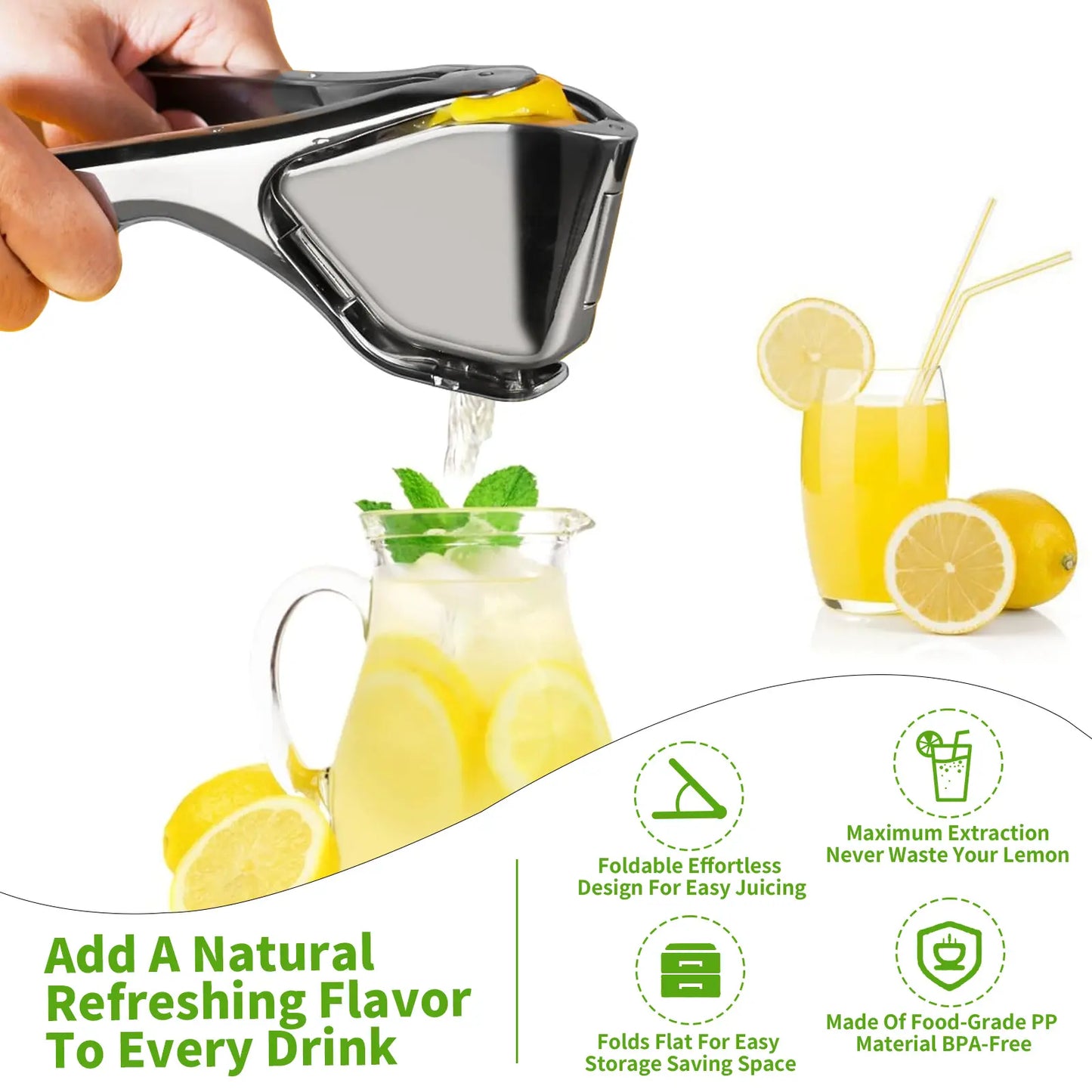 Stainless Steel Lemon Juice Squeezer