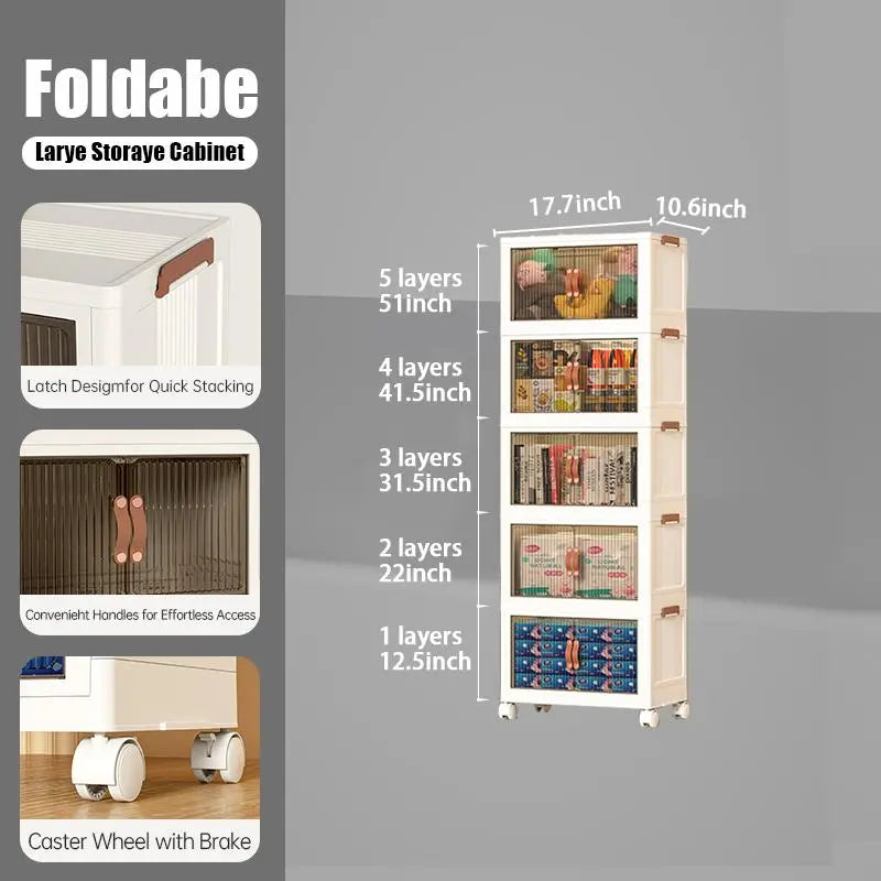 Foldable Storage Bins 128QT