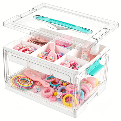 24QT Clear Craft Storage Bin