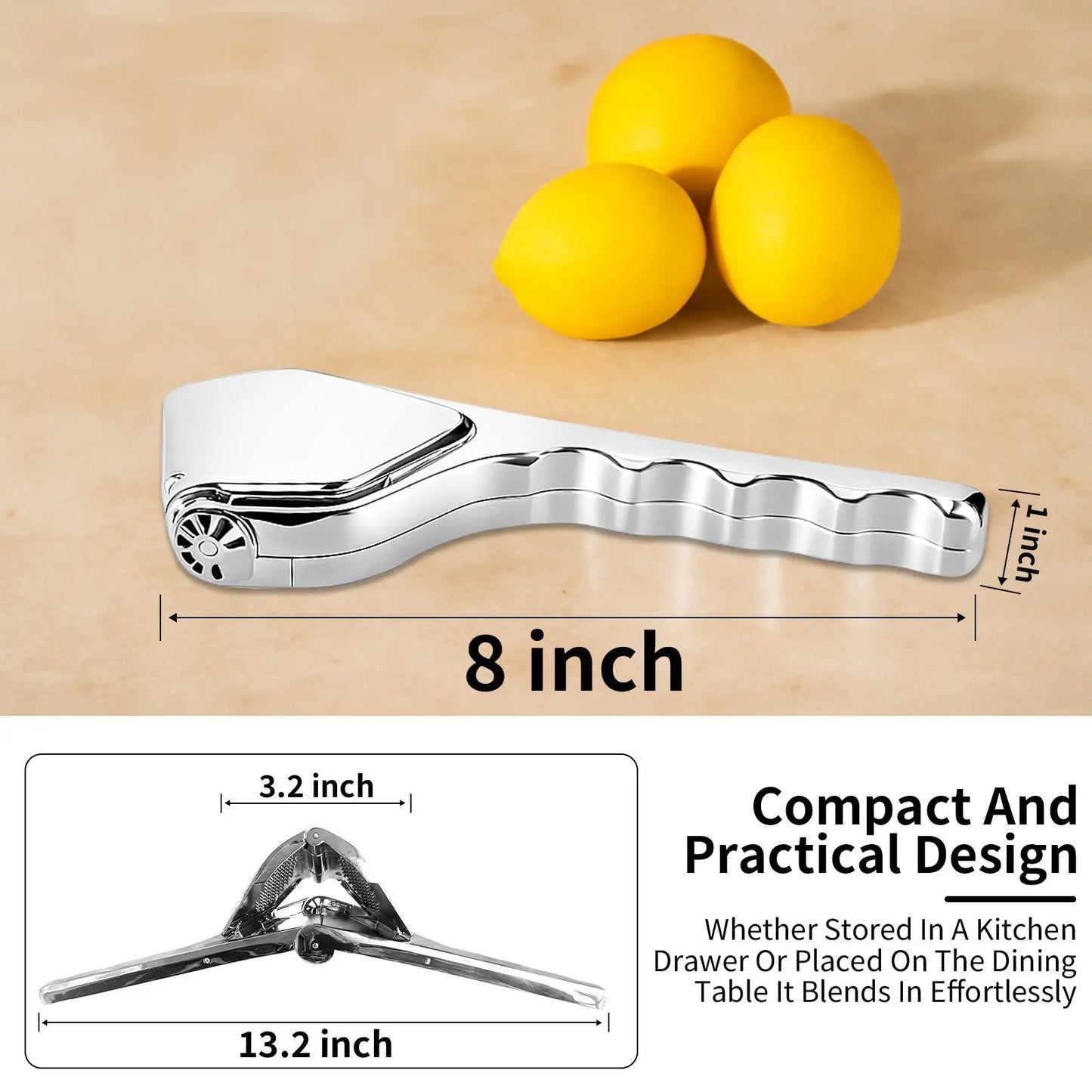 Stainless Steel Lemon Juice Squeezer
